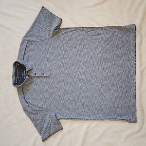 Tommy Bahama Navy Blue Island Zone Golf Casual Polo Shirt | Men's Size Medium